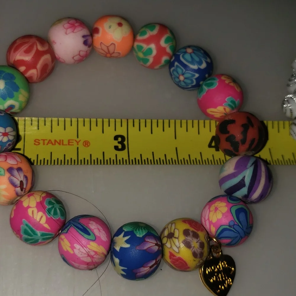 Multi Color Patterned Bracelet - Picture 5 of 5